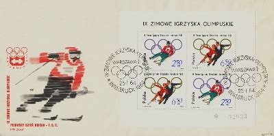 Fdc A Ix Zimowe Igrzyska Olimpijskie Innsbruck