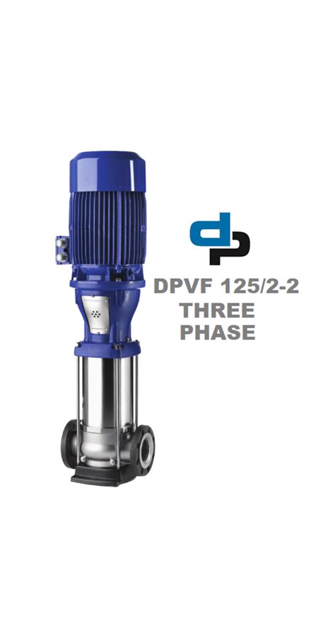 Dp Pumps Dpvf1252 2 415v Vertical Multistage Pump Pumps And Pipes