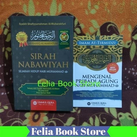 Jual Paket 2 Buku Sirah Nabawiyah And Mengenal Pribadi Agung Nabi