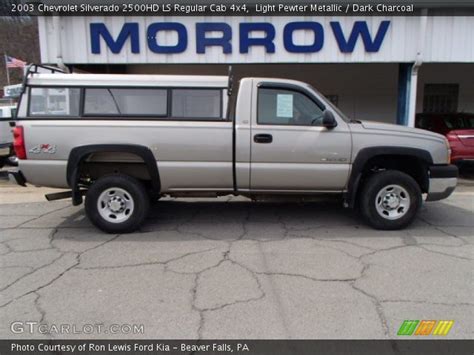 Light Pewter Metallic Chevrolet Silverado Hd Ls Regular Cab