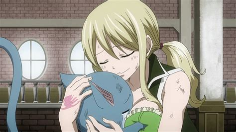 Image Lucy Hugging A Crying Happypng Fairy Tail Couples Wiki