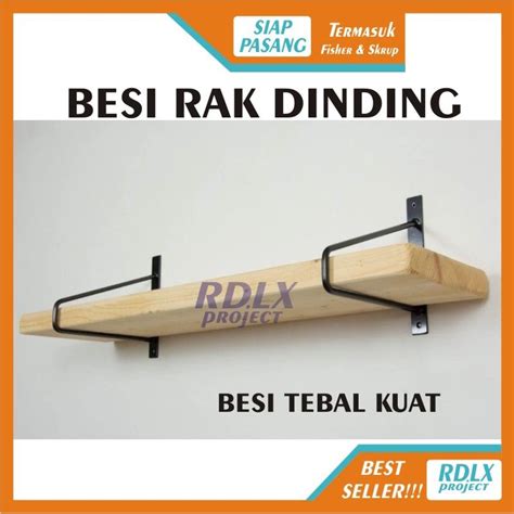 Jual Rak Dinding Ambalan Siku L Ambalan Dinding Rak Besi Minimalis Rak