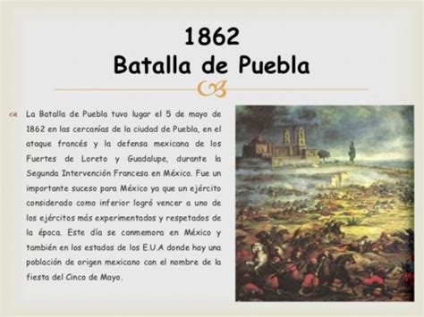 Cinco De Mayo Conmemoración De La Batalla De Puebla Con Imágenes Que