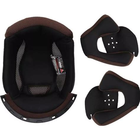 Intérieur Complet Casque Ls2 Of573 Marron Pièces Détachées Casques Moto