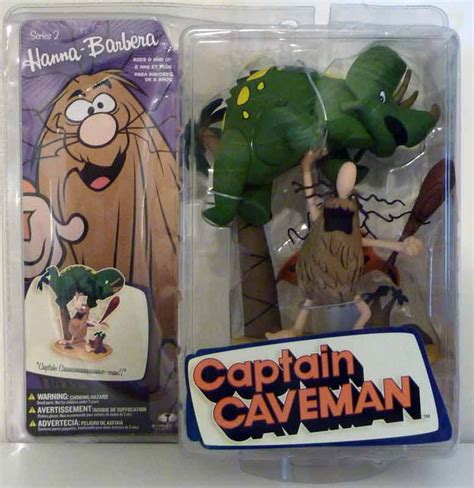 HANNA BARBERA – CAPTAIN CAVEMAN ACTION FIGURE – Beware the Deadly Staples!!