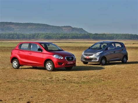 Datsun Go Versus Hyundai Eon Comparison Review Datsun Go Versus