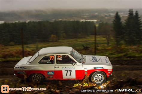 Barnes Ian Gilham Robert Ford Escort RS 2000 MKI Winner Garage