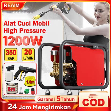 Jual Reaim Alat Cuci Motor Bar High Pressure Cleaner Jet Cleaner