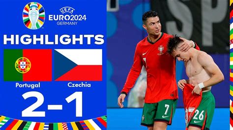 Portugal Vs Chequia 2 1 Resumen Eurocopa 2024