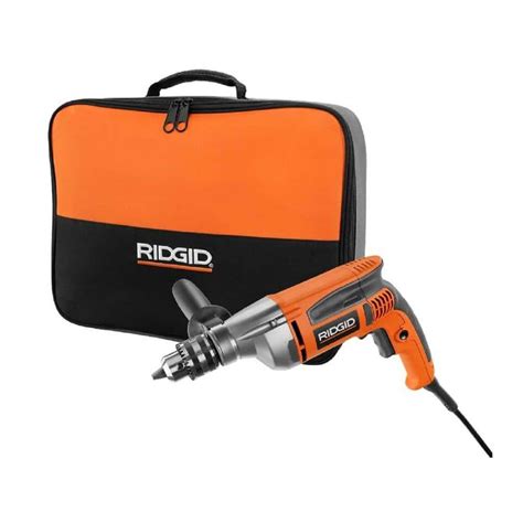 Ridgid Corded In Heavy Duty Variable Speed Reversible Drill