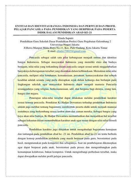 Topik 4 Aksi Nyata Filosofi Pendidikan Pdf