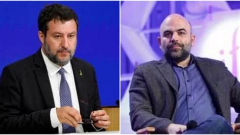 Salvini A Saviano Altro Insulto Altra Querela Ecco Cos Successo