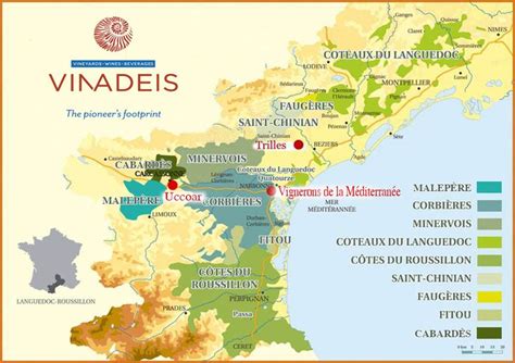 Languedoc Wine Region | Wine map, Wine and beer, Wine region