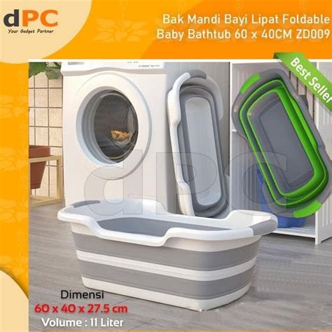 Jual Bak Mandi Bayi Lipat X Cm Zd Foldable Baby Bathtub Mos