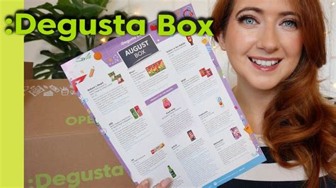 Degustabox August Willow Biggs Youtube