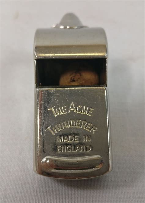 British Army Surplus Acme Thunderer Whistle Crowsfoot Surplus And Lost