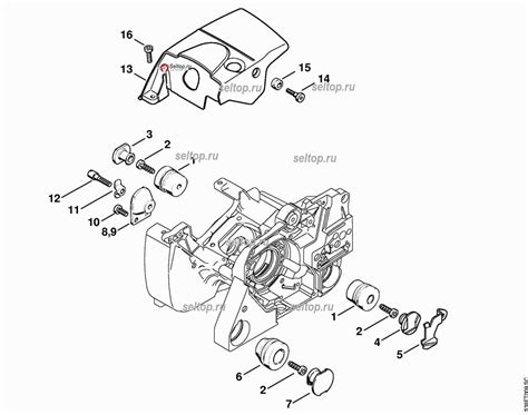 Visual Breakdown Stihl Ms391 Parts Diagram