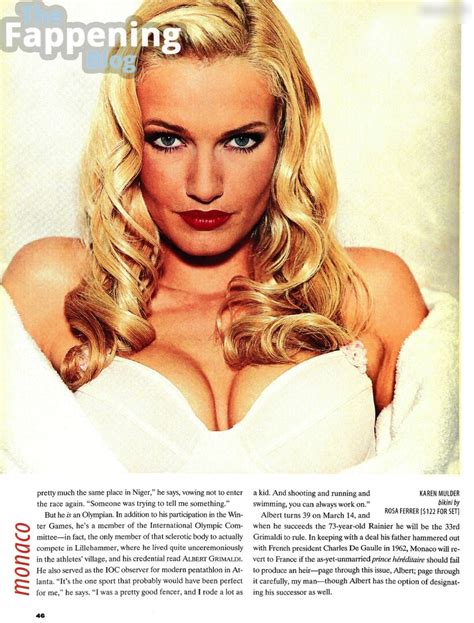 Karen Mulder Karenmulderfc Nude Leaks Photo TheFappening