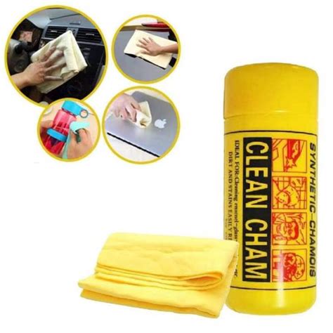 CHERRY BLOSSOM Clean Cham Car Wash Towel Magic Chamois Lazada PH