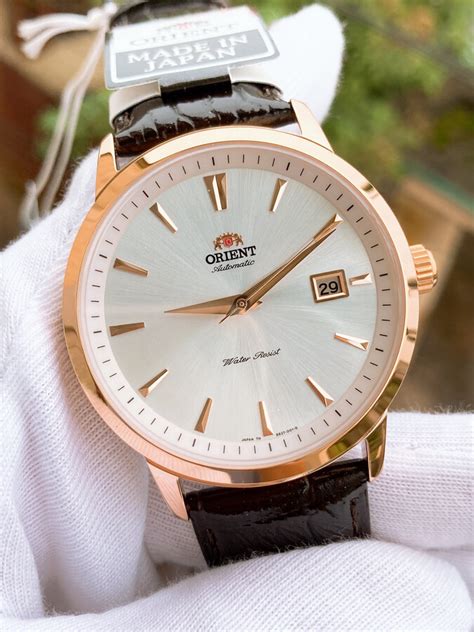 Orient Symphony Rose Gold Ser W Smile Watch