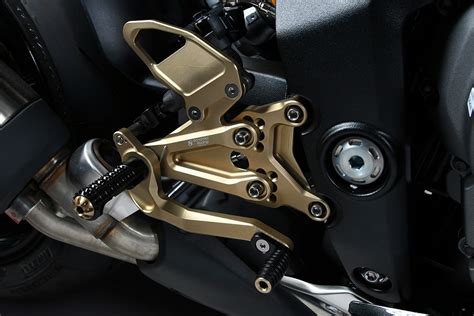 Bonamici Racing Aluminium Rearsets Triumph Speed Triple Rr