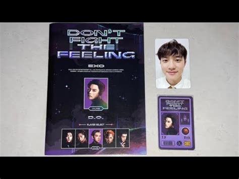 Unboxing Exo Dont Fight The Feeling Dftf Expansion D O Doh Kyungsoo