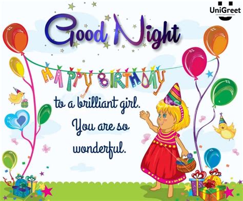 Special Happy Birthday Good Night Images Pictures And Wishes Photos