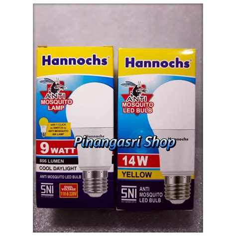 Jual Lampu Led Hannochs Bulb Anti Nyamuk Anti Mosquito Led Bulb