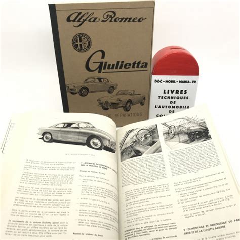 ALFA ROMEO GIULIETTA manuel d atelier réparation revue technique