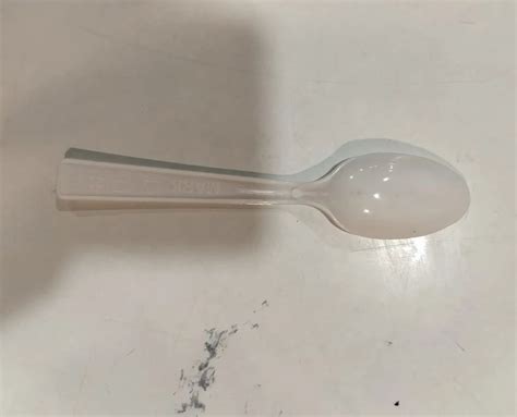 Disposable White PP Spoon At Rs 0 50 Piece Plastic Disposable Spoon