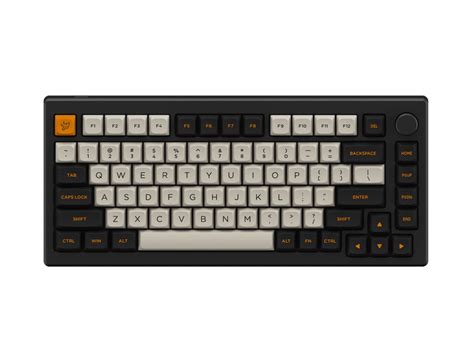 Akko Carbon Retro Asa Low Profile Double Shot Pbt Full Keycaps Set