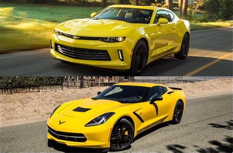 2018 Chevy Camaro Vs 2018 Chevy Corvette Head To Head Us News