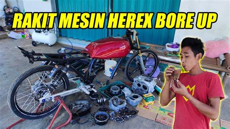 RAKIT MESIN HEREX BORE UP YouTube