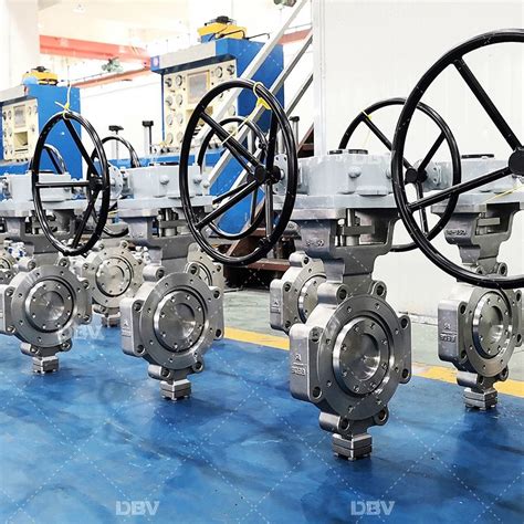 Lug Type Metal To Metal Renewable Seat Butterfly Valve With Duplex