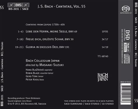 Bach Collegium Japan Masaaki Suzuki J S Bach Cantatas Volume