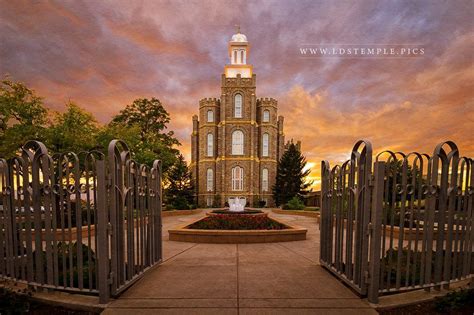 Logan Temple Gates Lds Temple Pictures Utah Temples Logan Temple