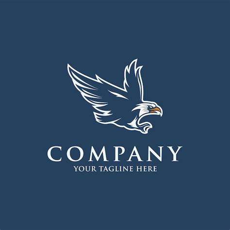 Premium Vector Flying Eagle Logo Design Vector