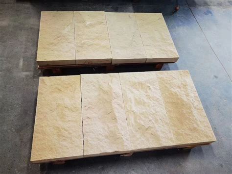 Natural Split Teakwood Yellow Sandstone Pavers And Wall Cladding