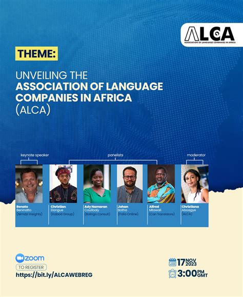 Unveiling The Association Of Language Companies In Africa Alca Alca