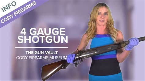 4 Gauge Winchester Wildfowler | The Gun Vault #8 - Cody Firearms Museum - YouTube