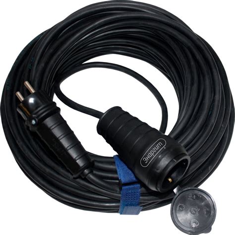 Удлинитель шнур энаргит КГ 3х1,5 1 розетка 50 метров ip 44 вилка ...