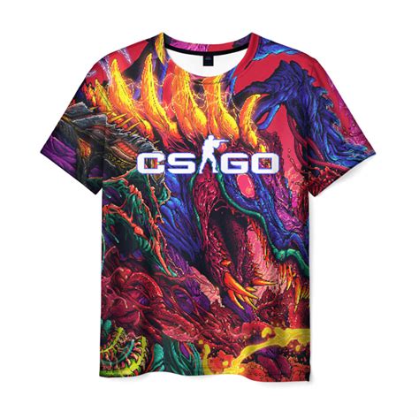 Men S T Shirt Psychedelic Hyper Beast Game Counter Strike Idolstore