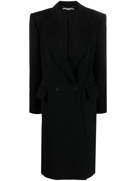 Double Breasted Wool Coat Stella McCartney Eraldo