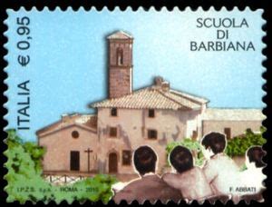 Stamp: School of Barbiana (Italy(The Civic Sense 2015) Mi:IT 3875,Sn:IT ...