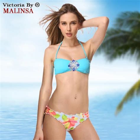 Women Bikini Brazilian Beach Wear Retro Bathing Suits Swimwear For