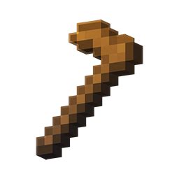 Minecraft Earth:Wooden Hoe – Minecraft Wiki