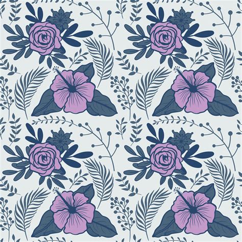 Floral seamless pattern. Floral repeat for textile and fabric. Flowers pattern 30510581 Vector ...