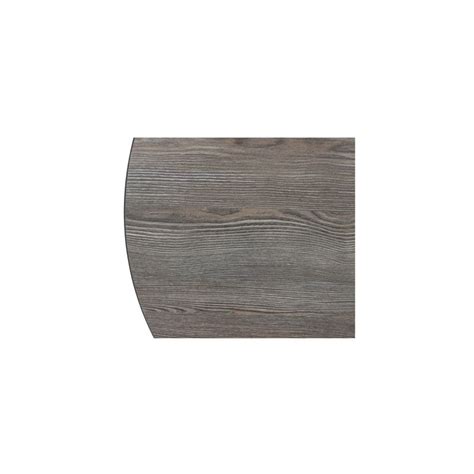 Plateau De Table Rond Mm Effet Bois Gris Bolero Leroy Merlin