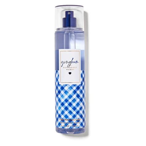 Bath Body Works BBW 保濕香氛噴霧棉布格子Gingham 236ml PChome 24h購物