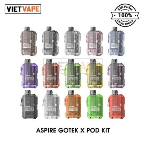 Aspire Gotek Pod System Pod Kit Ch Nh H Ng